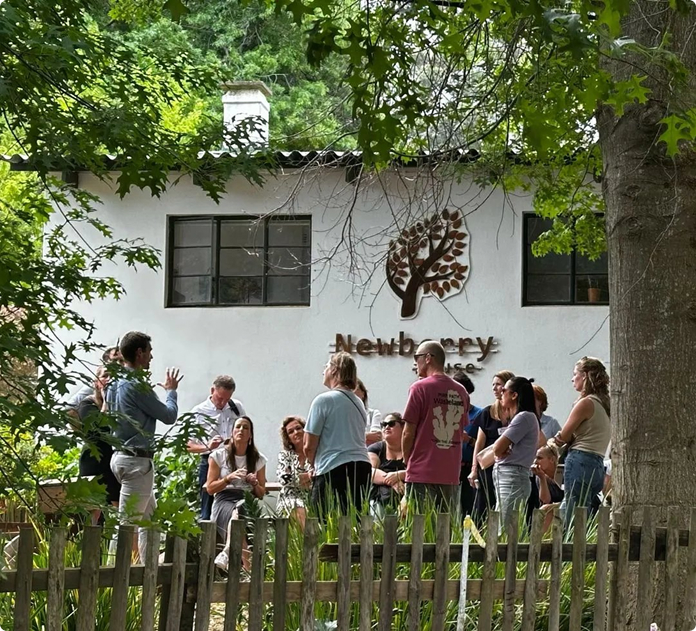 A campus tour at Newberry House